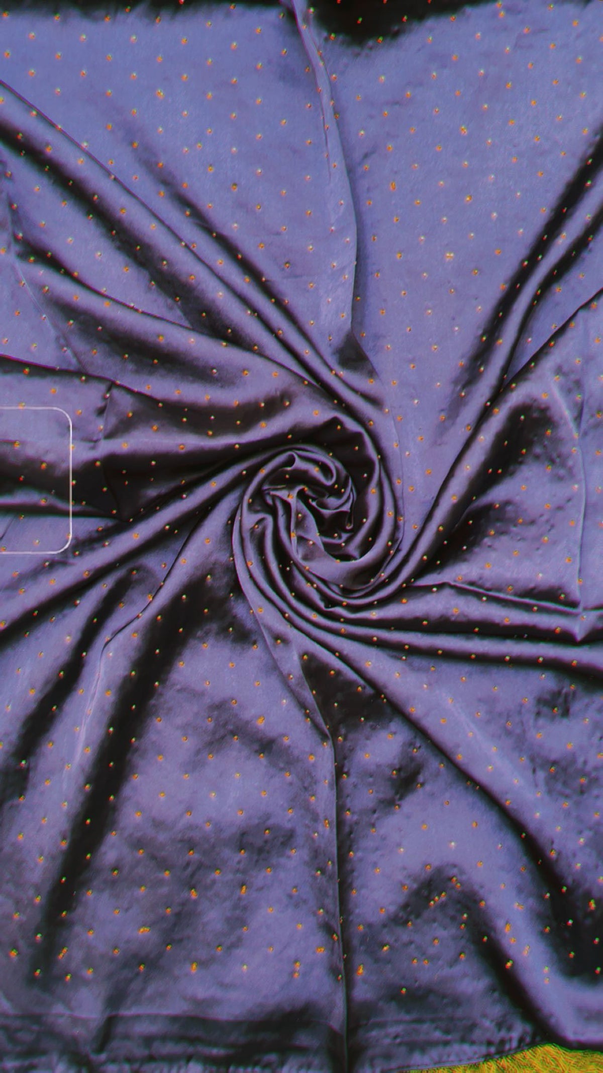 HIJAB | Midnight Blue silk Stone