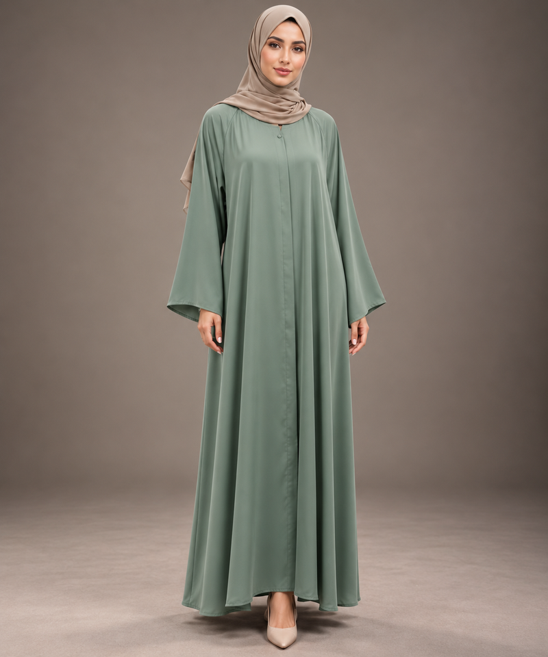 Pistachio Green Abaya