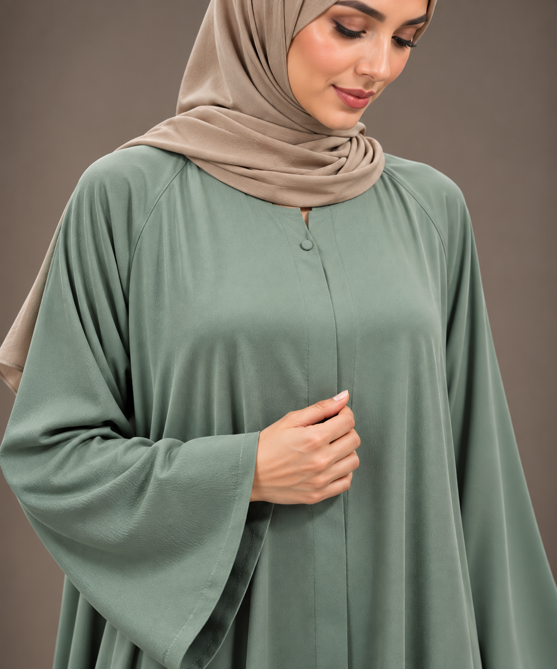 Pistachio Green Abaya