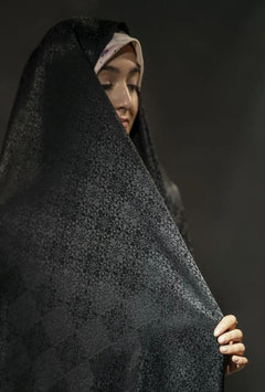 Self-Print Irani Chadar — Tahera's modest wear Pakistan