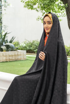 Self-Print Irani Chadar — Tahera's modest wear Pakistan