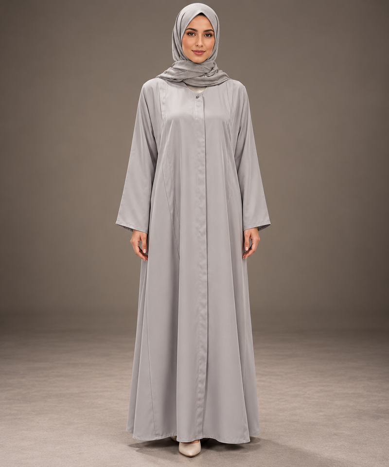 AshIvory White Abaya