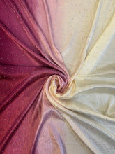 HIJAB | Double-Shaded Pink and White Harmony Silk.