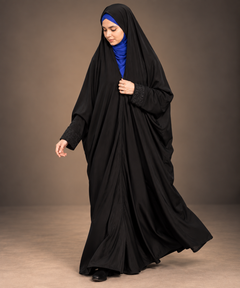 Iraqi Chadar Embroidered Sleeves — Tahera's modest wear Pakistan