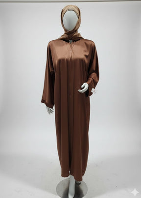 Bronze Abaya Front Open