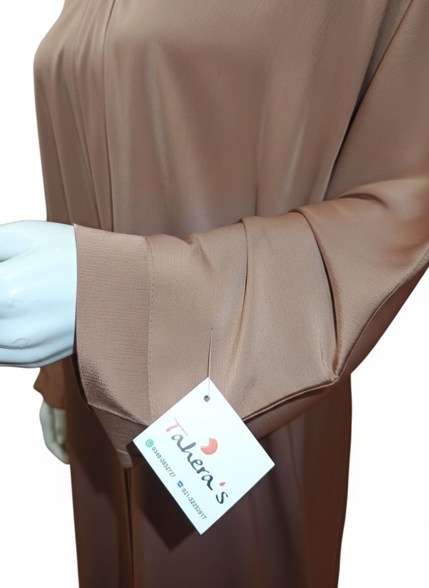 Bronze Abaya Front Open